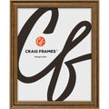 Craig Frames 314BR, 6x6 Picture Frame, Ornate Bronze