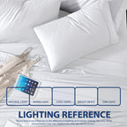Cathay Home Essentials Ultra Soft Hypoallergenic Wrinkle Resistant Double Brushed Microfiber Bedding Sheet Set, White, California King