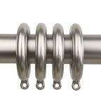 Rod Desyne Decorative 1.75 inch Eyelet Rings, Satin Nickel