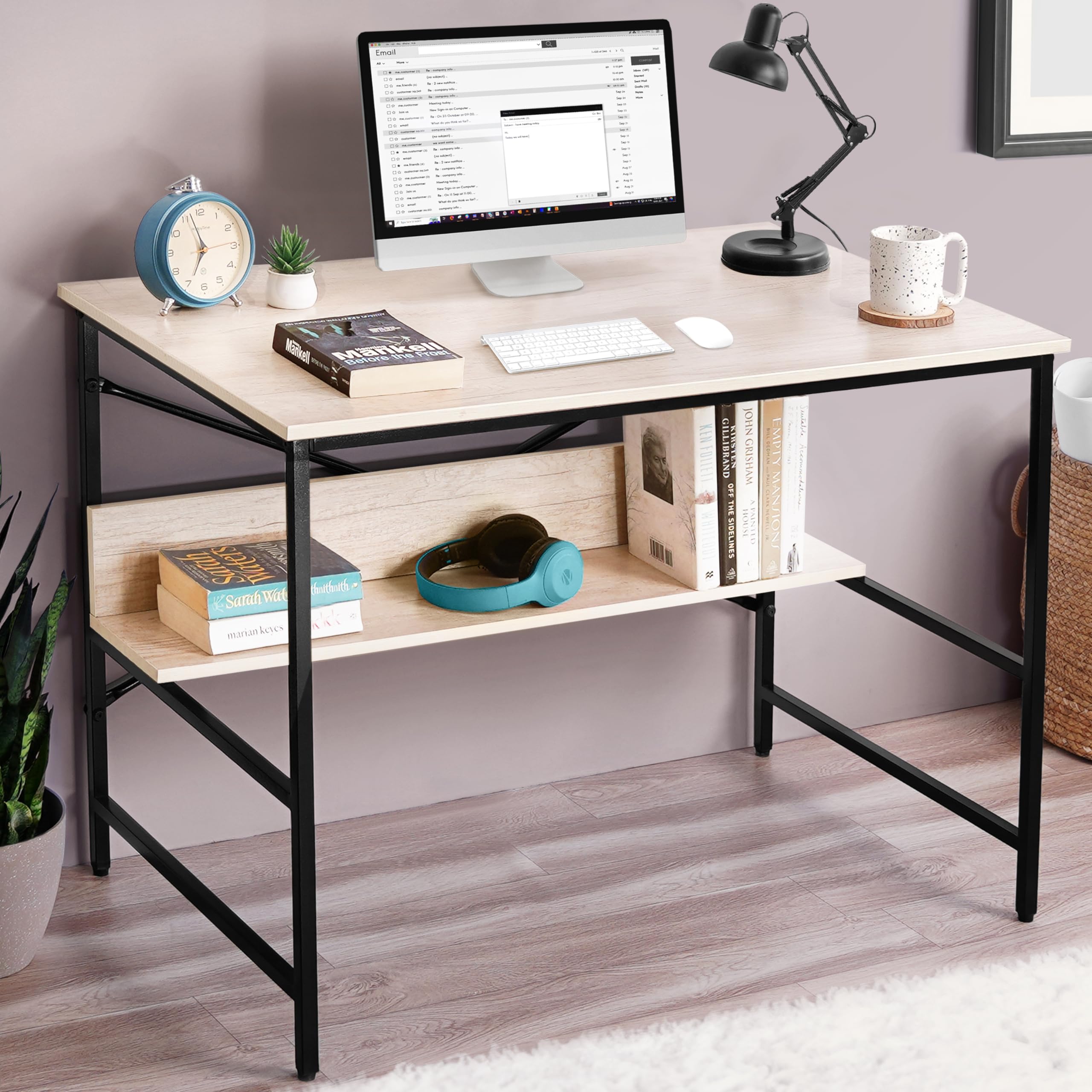 About Space Study Table For Students  Office Table Adults Work Table For Home Office  Engineered Wood Laptop Desktop Working C