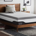 Lucid 4 Inch Mattress Topper California King - Memory Foam - Bamboo Charcoal Infusion - Cooling Ventilation - Hypoallergenic - C