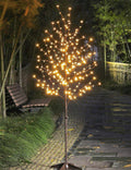Lightshare 6.5FT 208 LED Cherry Blossom Tree, Lighted Artificial Tree for Decoration Inside and Outside, Home Patio Wedding Fest