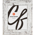 Craig Frames American Barn, 26x28 Picture Frame, Faux Barnwood, White