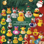 SQZUWIT Advent Calendar 2025 - Rubber Duckies Countdown Gift for Kids, 24 Days Surprises, Christmas Holiday Fun for Ages 3-8