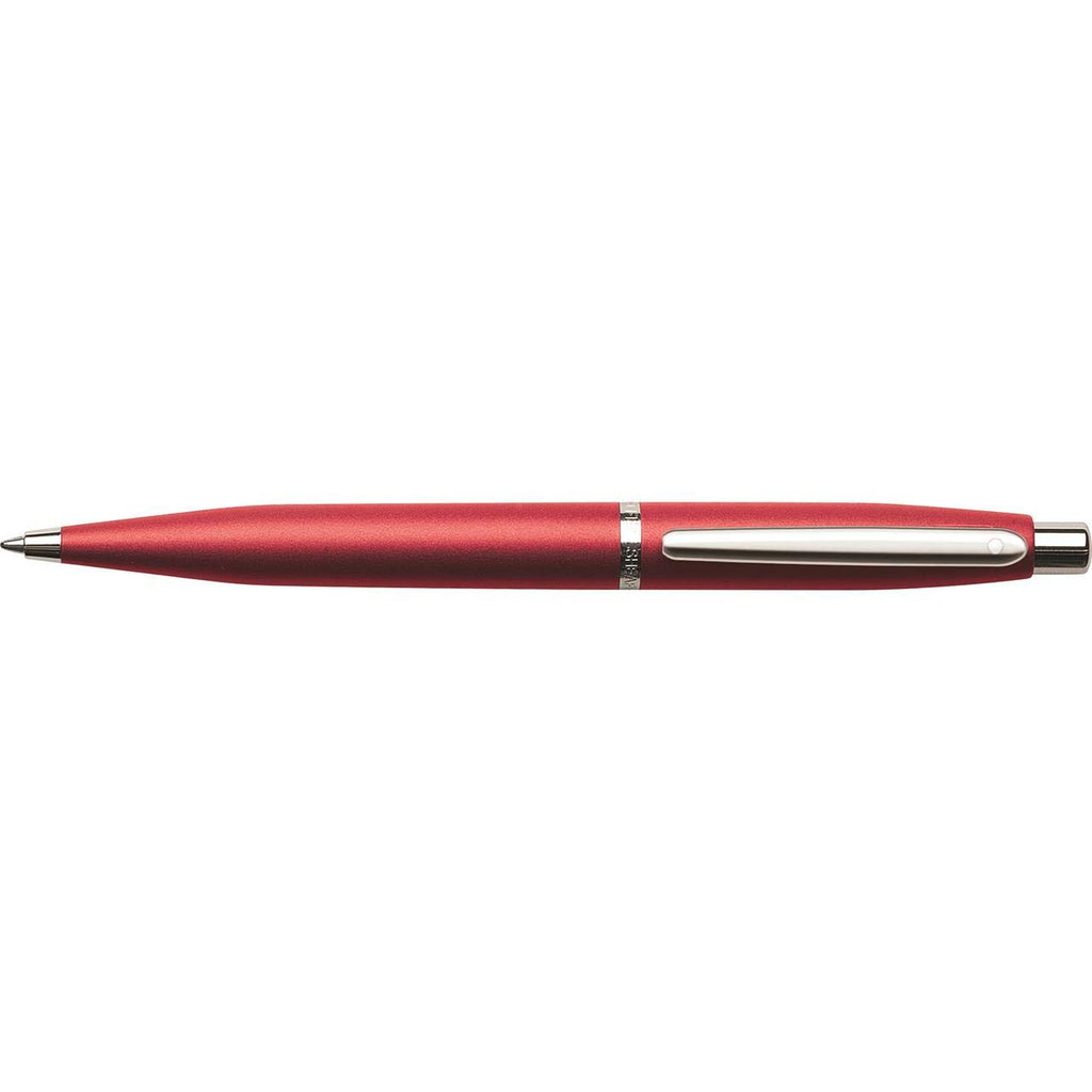 Sheaffer Vfm Excessive Red Ballpoint Pen With Chrome Trim