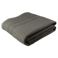 GILDEN TREE Waffle Towels Quick Dry Lint Free Thin Bath Sheets 40x80 Oversized Extra Large for Adults, Classic Style (Stone)