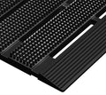 MATALL Heavy Duty Outdoor Mat - 18 x 30 Inches Non-Slip Drainage Floor Mat for All Weather Garage Pool Home Entry Indoor Mud Mat