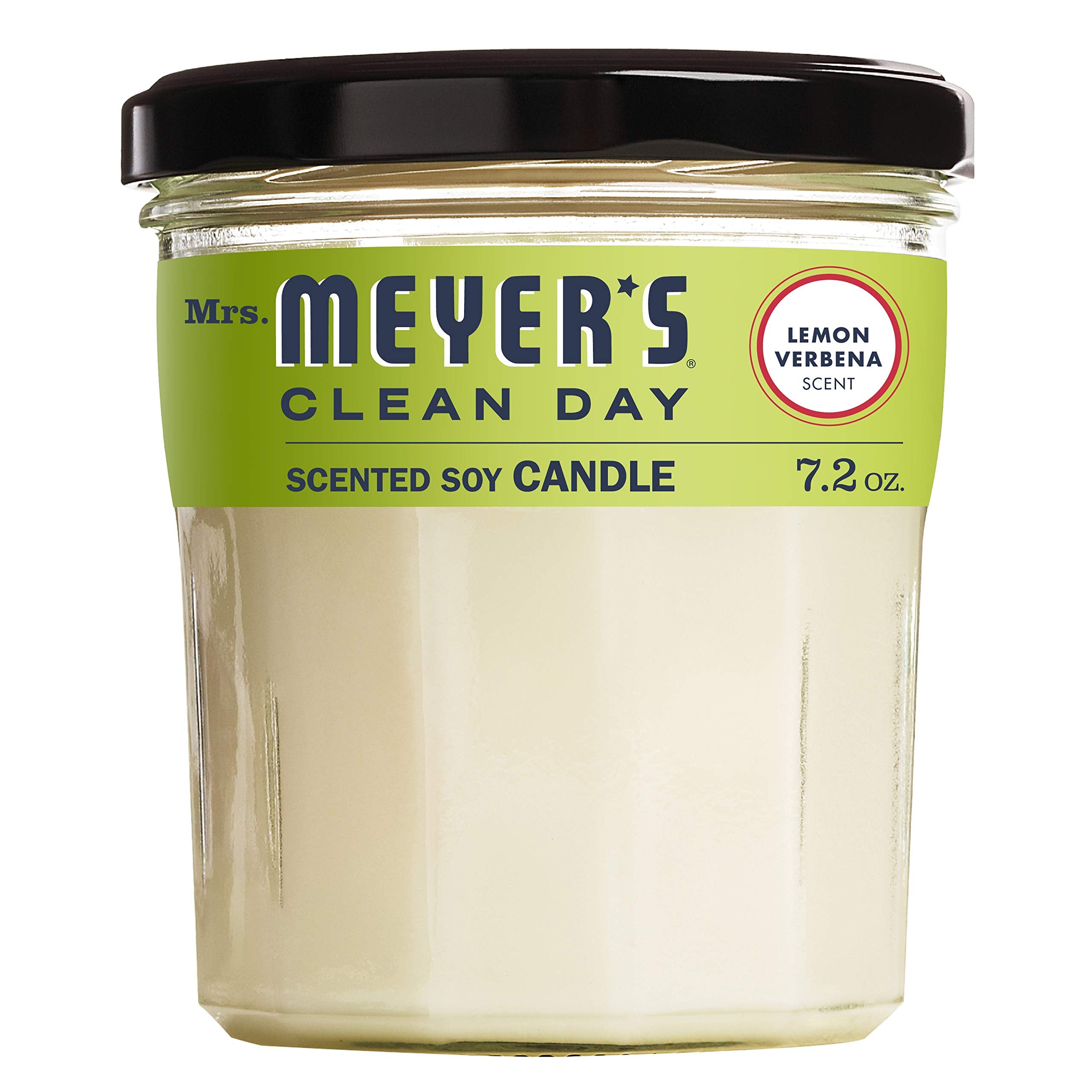 Mrs. Meyers Soy Candle Lemon Verbena, 7.2 OZ