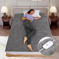 Sunny Heat Electric Mattress Pad Twin Szie 39'X75' With 5 Heating Levels, 10-Hour Auto Shut Off, Fast Heating, Soft Coral Flee