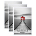 ELSKER&HOME 20x30 Frame 3 Pack, White 20x30 Poster/Picture Frame for Horizontal or Vertical Wall Mounting, Sturdy and Scratch-pr