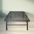 Zinus Rumi 14in Easy SmartBase Mattress Foundation, Sturdy Metal Bed Frame, No Box Spring Needed, Eco Friendly Packaging, Twin