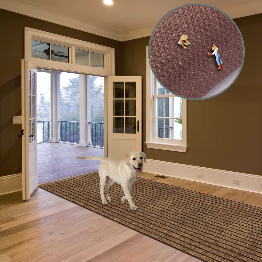 Custom Size Runner Rug 4 Ft X 53 Ft, Zgr 2-82Ft Carpet Runners Hallway Entryway Kitchen Garage Laundry Room Area Rugs With Non-S