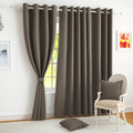Story@Home 100% True Blackout Long Door Curtains 9 Feet Set Of 2 | Solid Design |Room Darkening Curtain | Thermal Insulated Curt