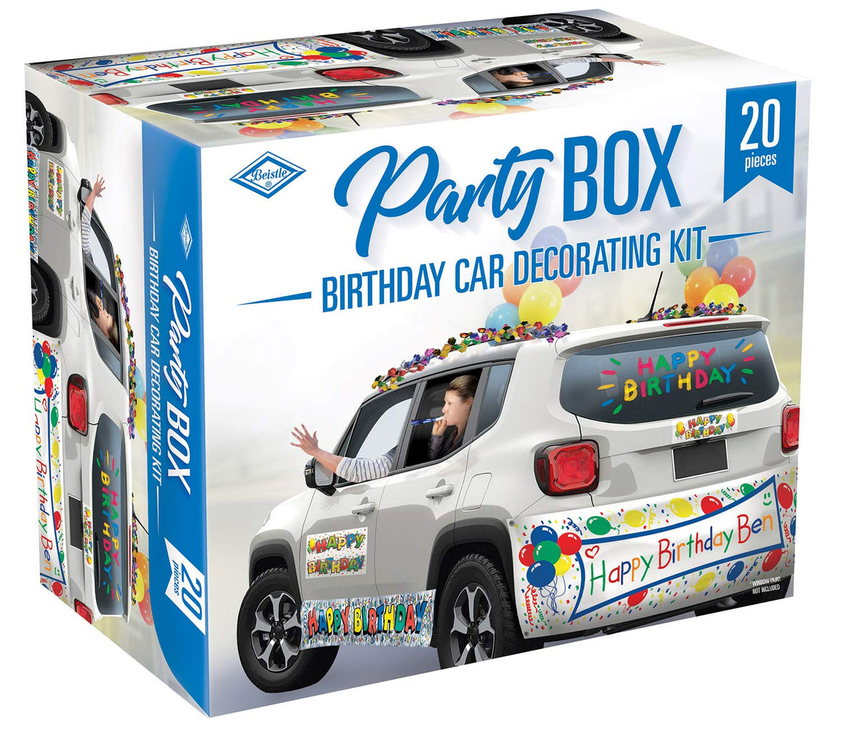 Beistle Birthday Car Party Box