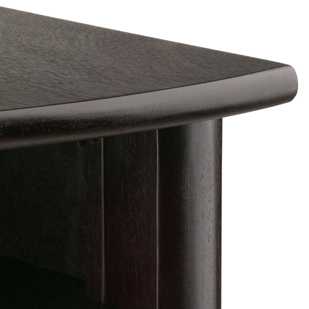 Winsome Liso Corner Desk, Espresso