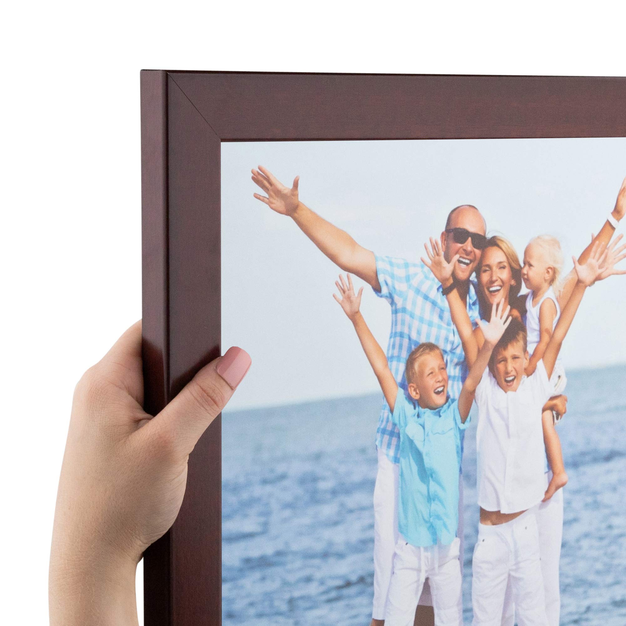 ArtToFrames 16x26 inch Cherry Style Picture Frame, 2WOMBW26-039-16x26
