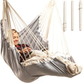 Hanging Hammock Chair - Outdoor Hanging Chair, Bedroom Hammock Swing Chair - Indoor Hammock Chair Swing, Outdoor Swing For Adult