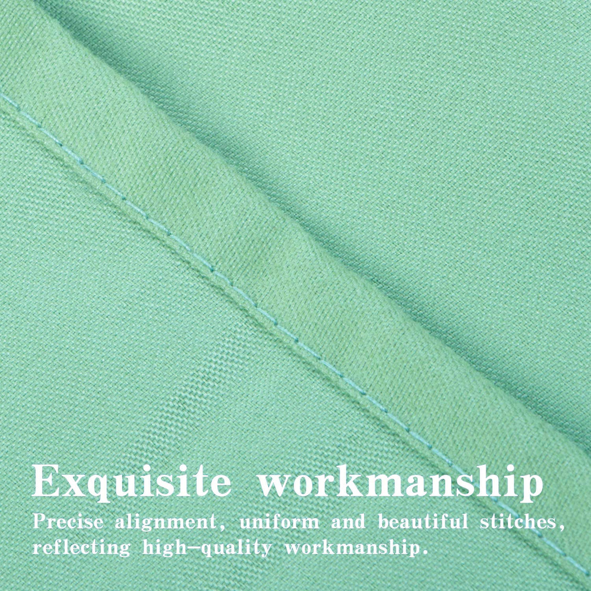 Ntbay 100% Brushed Microfiber Standard Pillow Shams Set Of 2, Super Soft And Cozy, Wrinkle, Fade, Stain Resistant 20X26 Inches Oxford Pillowcases, Sea Green