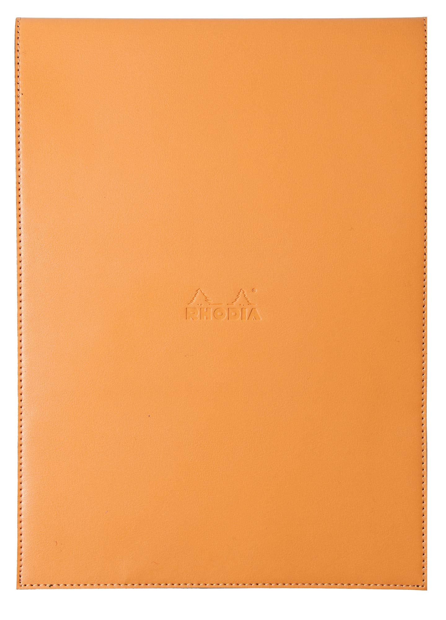 Rhodia Epure Notepad Cover And Notepad, 220 X 308 Mm, Square Ruling - Orange
