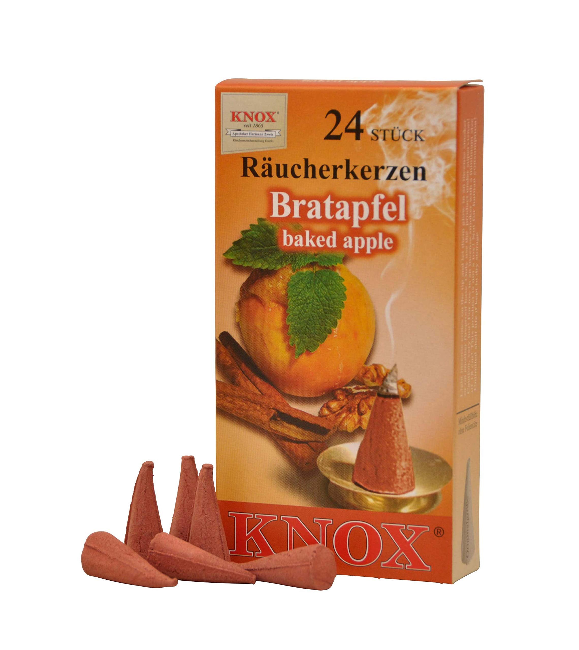 KNOX Incense Cones, Baked Apple (Large)