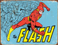 Desperate Enterprises The Flash - Retro Tin Sign, 16 W x 12.5 H