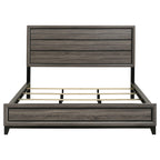 Coaster Home Furnishings Watson Transitional Wood California King Size Panel Bed Frame 57-inch Headboard Grey Oak 212421KW