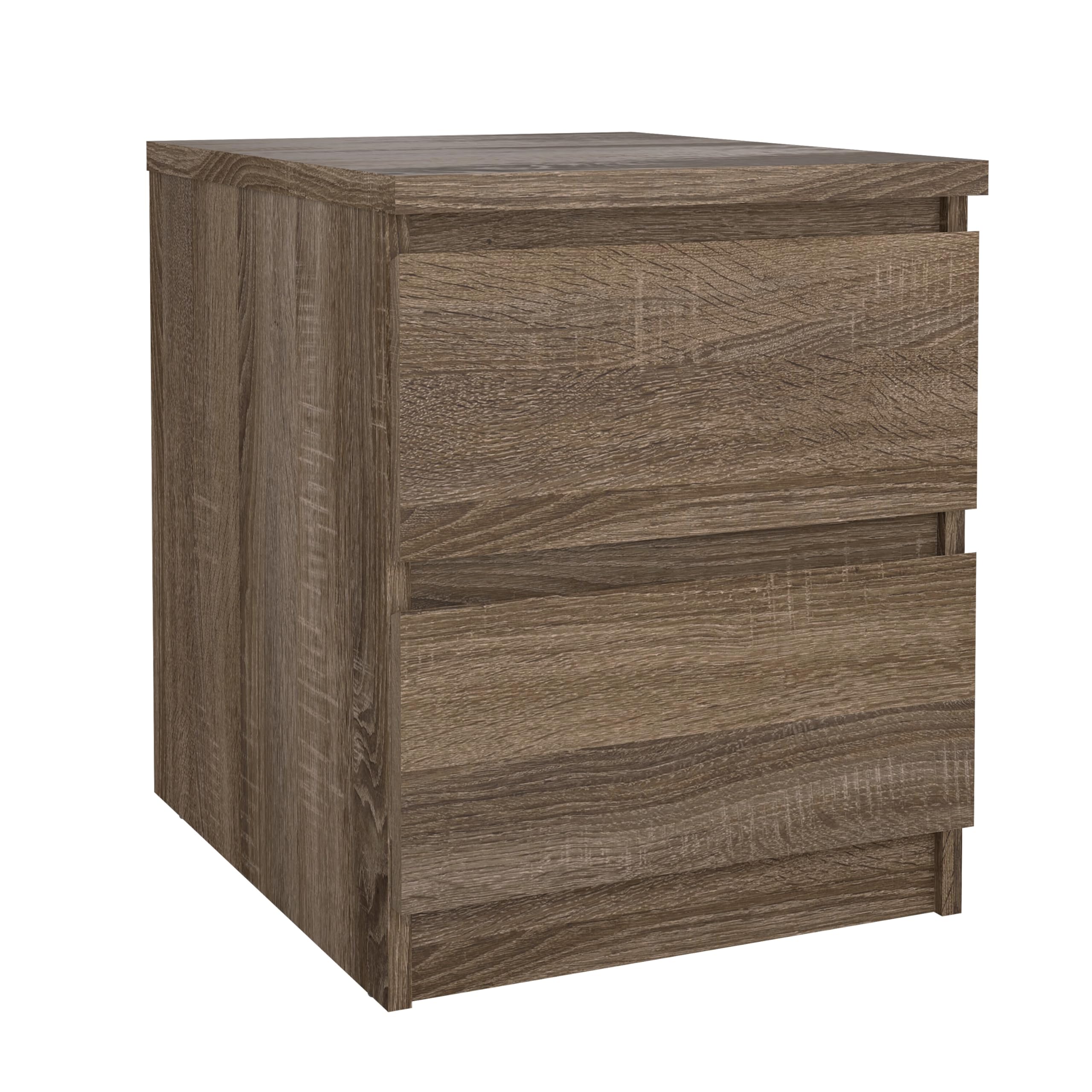 Tvilum Scottsdale 2 Drawer Nightstand, Truffle