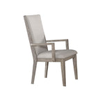 Acme Rocky Arm Chair (Set-2) - - Fabric & Gray Oak