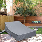 Patio Furniture Covers For Double Chaise Lounge,100% Waterproof Lounge Chair Covers For Outside Patio Lounge Chair,Outdoor Couch