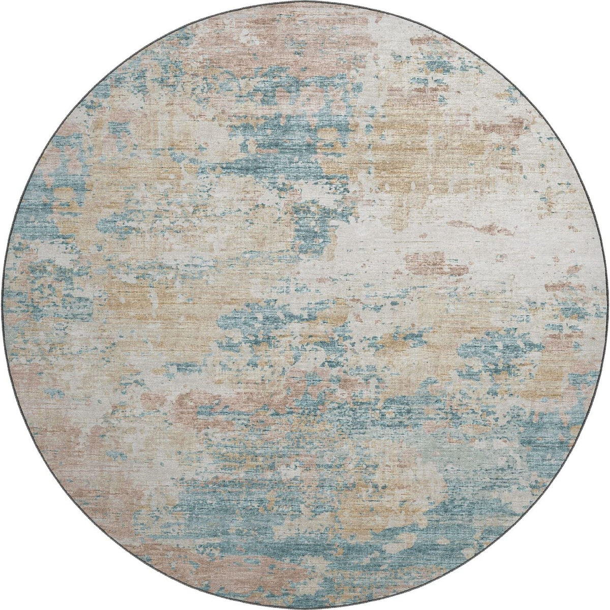 Camberly Cm4 Ivory Casual Rug Round 8' X 8'