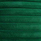 Futei Emerald Green Striped Decorative Throw Pillow Covers 16X16 Inch Set Of 2,Square Winter Decorations Couch Pillow Case,Soft