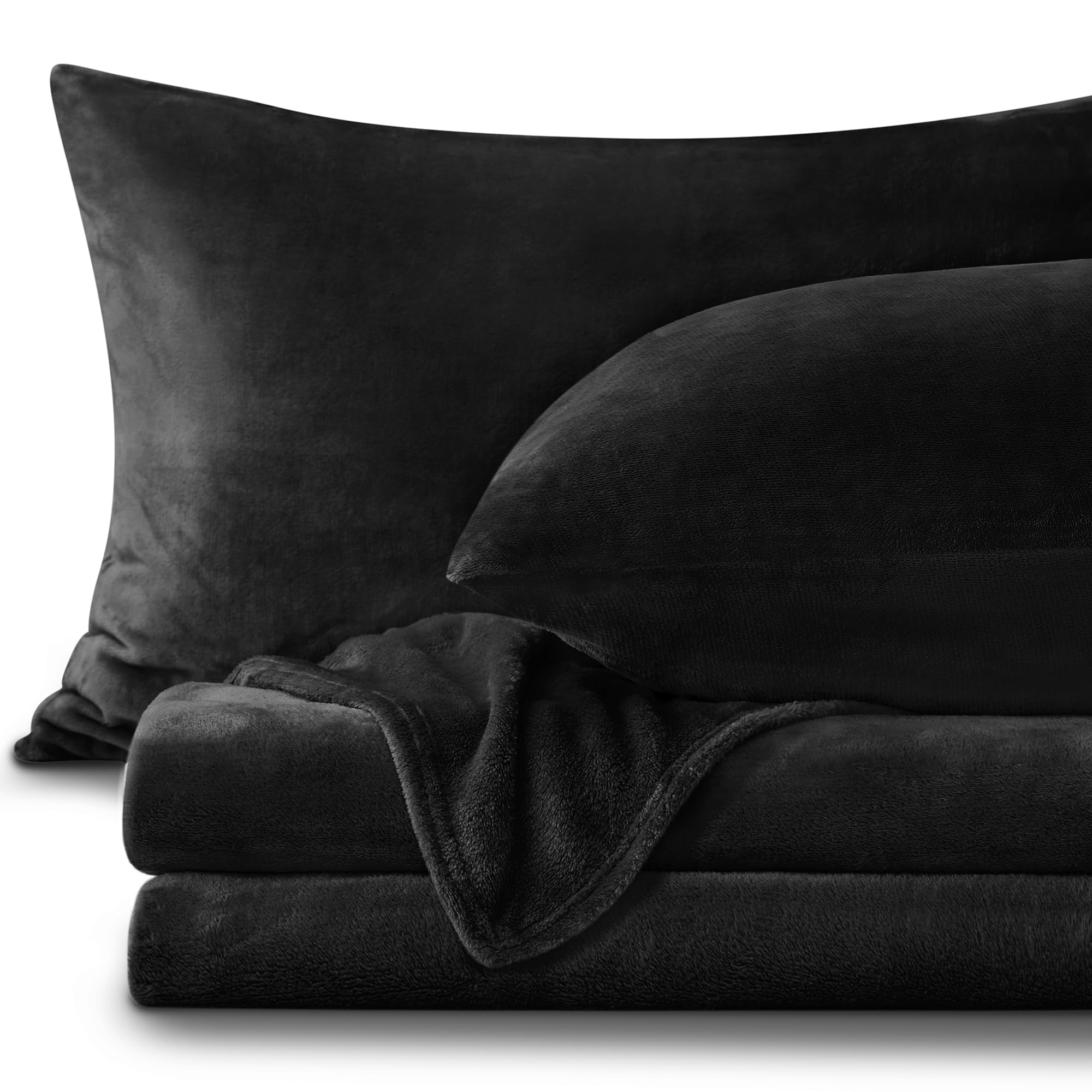 Bedelite Flannel Sheets Twin Size Camel - Super Soft Fleece Sheets Set Fluffy Extra Plush, 3 Piece(Include Fitted Sheet, Flat Sh