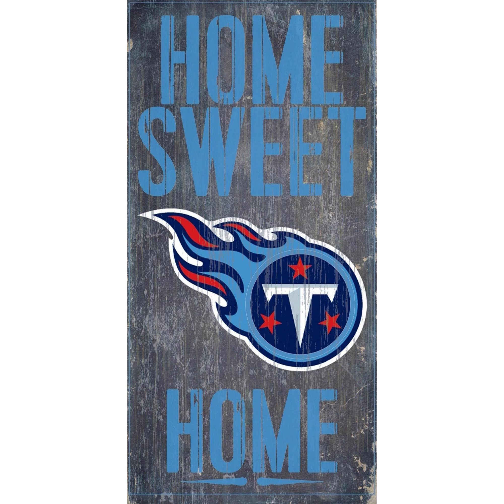 Tennessee Titans 6 x 12 Home Sweet Home Sign