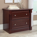 Sauder Palladia Lateral File, L: 36.81' X W: 22.01' X H: 29.62', Select Cherry