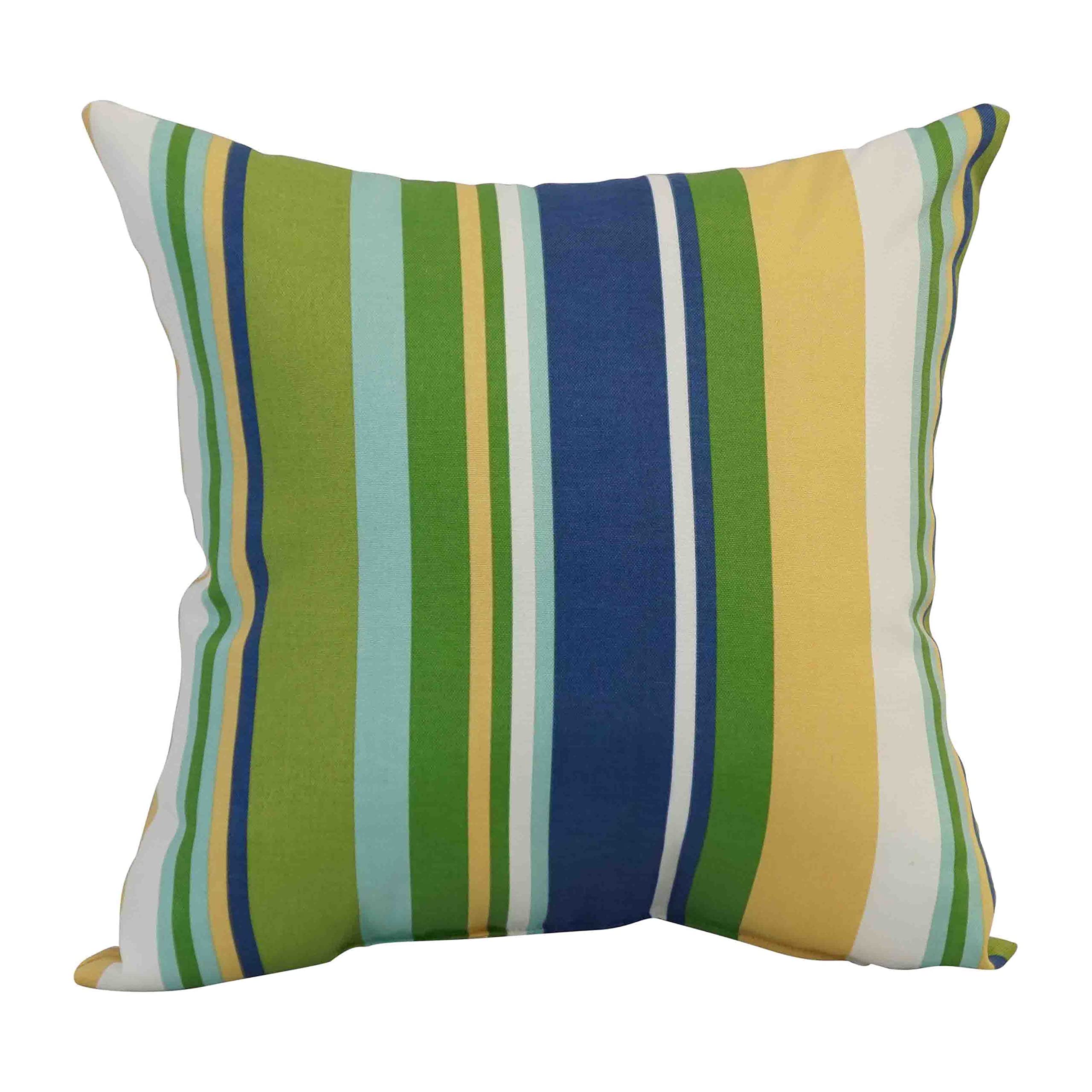 Blazing Needles Square Outdoor Throw Pillow, 17&Quot;, Mccoury Pool 2 Count