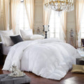 Egyptian Bedding 600ThreadCount Egyptian Cotton Siberian Goose Down Comforter, 750 Fill Power, 70 Oz Fill Weight, King Size, 1