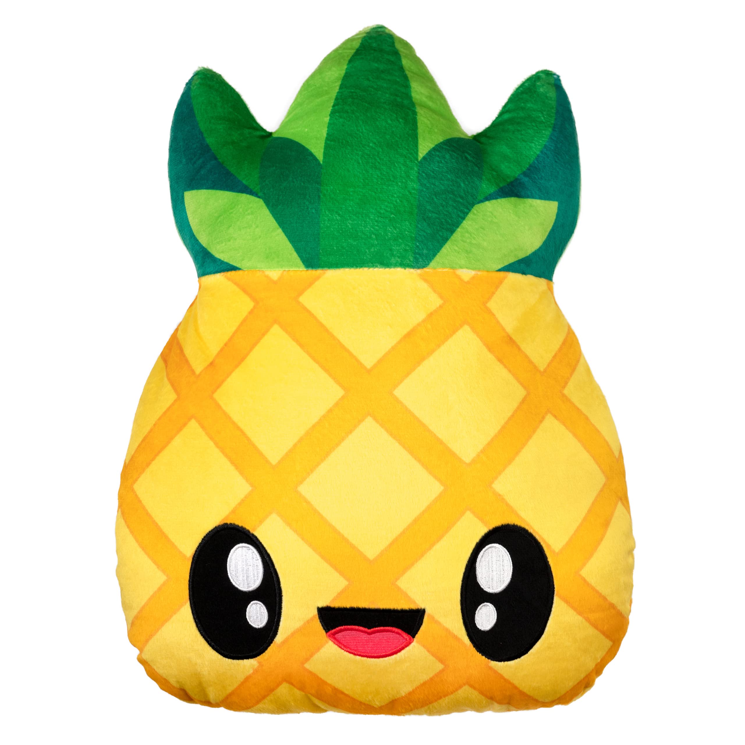 Scentco Pineapple Smillows - Scented Stuffed Plush Accent Throw Pillow, Room Decor, Gift for Kids
