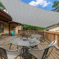 Infrange 6' X 18' Rectangle Sun Shade Sails Canopy Uv Block For Patio Deck Pergola Yard Lawn Outdoor Activities (Gray)