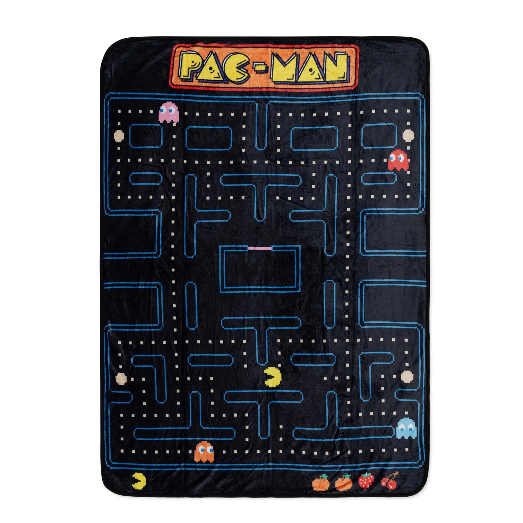 Toynk PAC-Man Classic Maze 45 x 60 Inch Throw Blanket