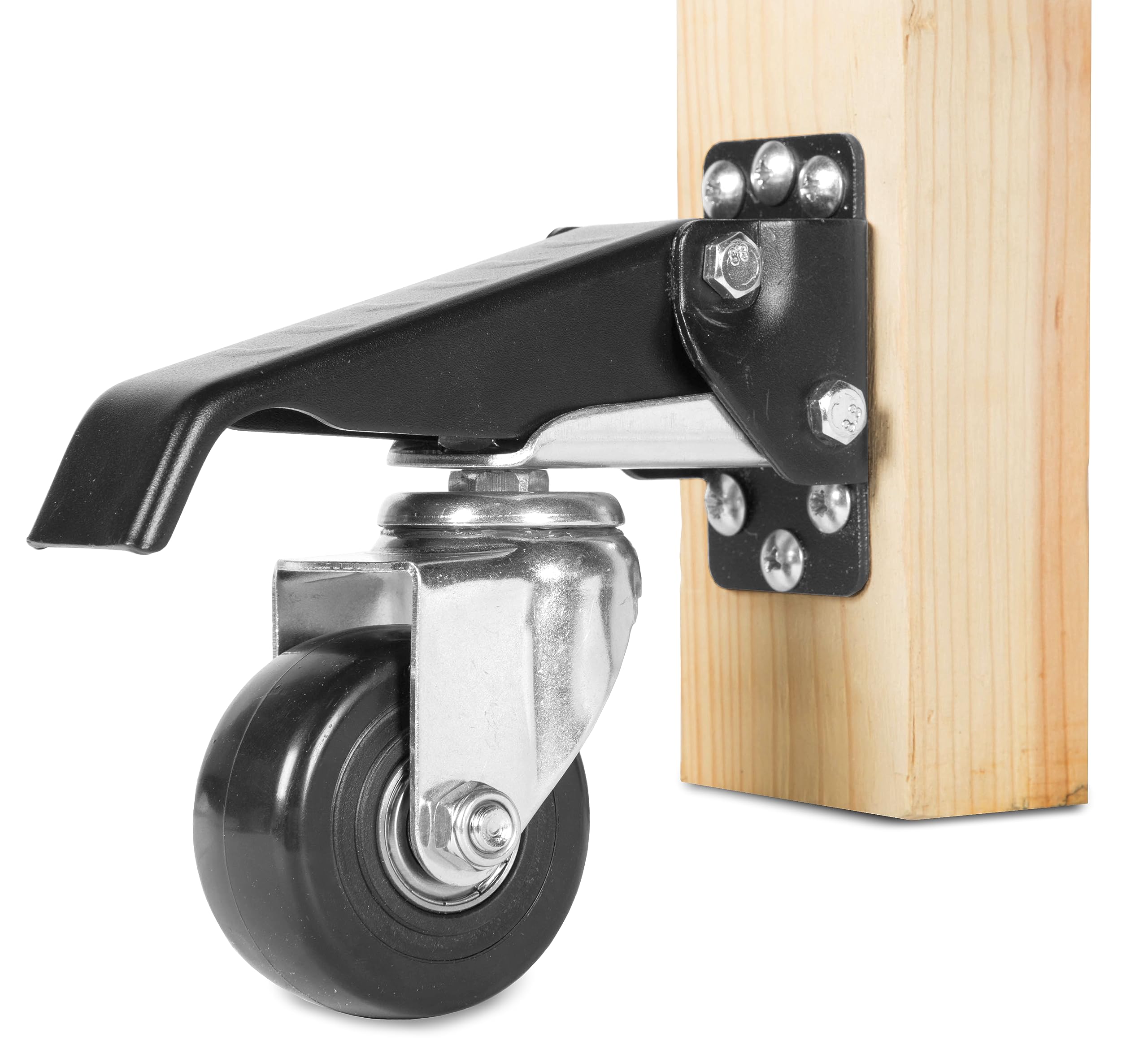 WEN Retractable Workbench Casters, 2.5-Inch Diameter Wheels, 600-Pound Capacity, 4 Pack (CA2580)