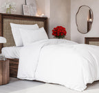Duvet Cover Twin Size Set - Extra Soft Twin/Twin Xl Size Duvet Cover - 68' X 90' Twin Duvet Cover W/ 1 Pillow Sham - Easy Care & Fade Free - Hotel Luxury Duvet Cover W/ Zipper Closures & Ties (Wheat)