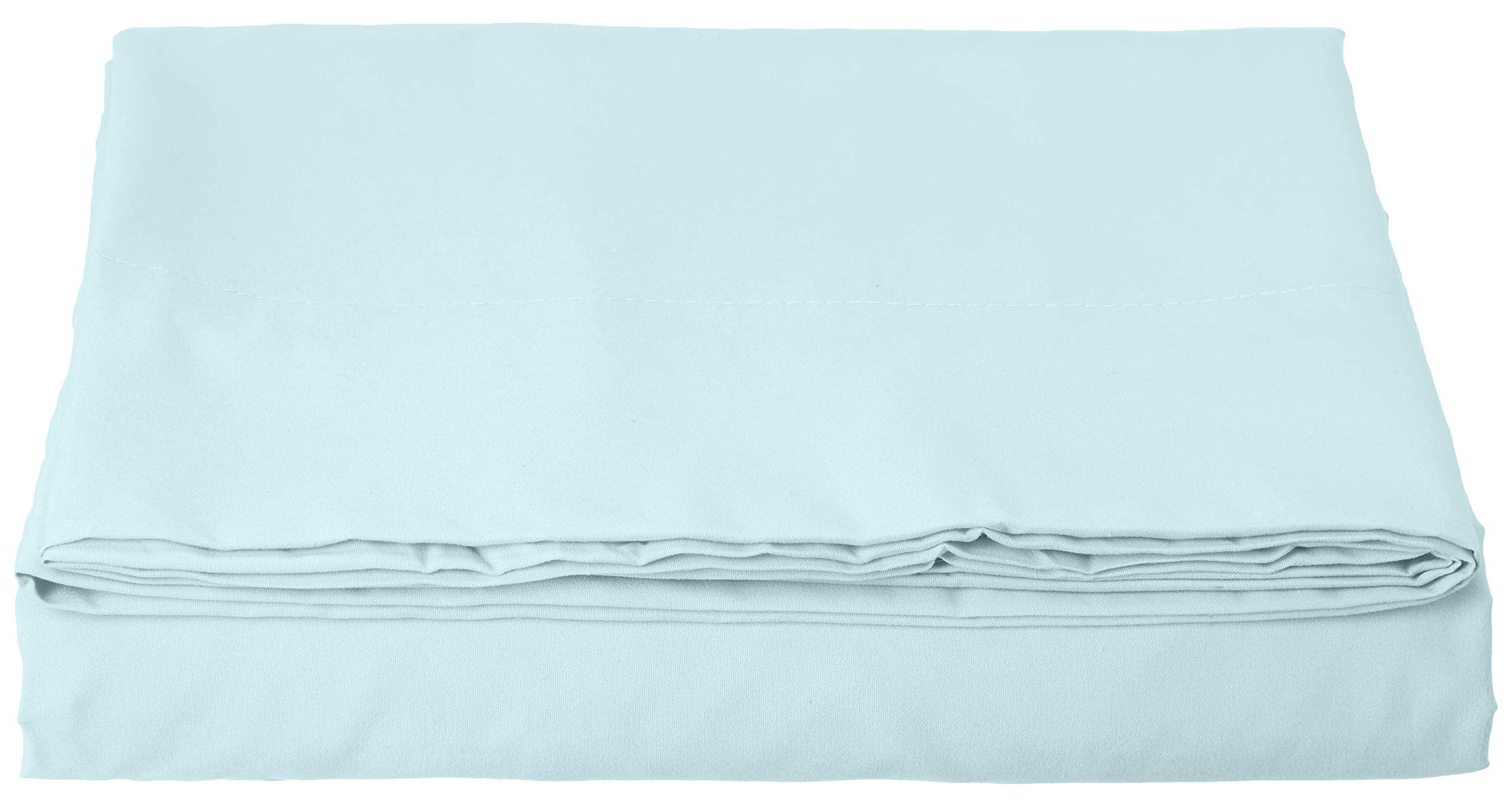 Luxury Flat Sheet On Amazon Elegant Comfort Wrinkle-Free 1500 Thread Count Egyptian Quality 1-Piece Flat Sheet, Queen Size, Aqua