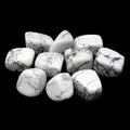 CrystalAge Howlite Tumble Stone (20-25mm) - Single Stone