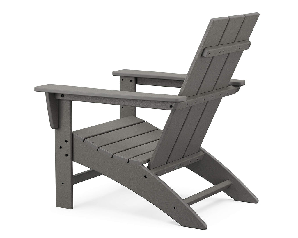 Polywood Ad420Ar Modern Adirondack Chair, Aruba