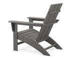 Polywood Ad420Ar Modern Adirondack Chair, Aruba