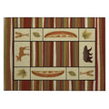 Excursion Ex3 Red Farmhouse Rug Rectangle 8' X 10'