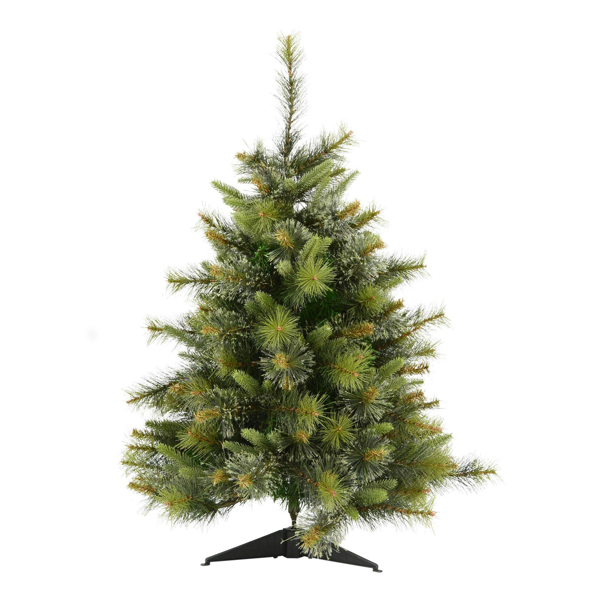 Vickerman 4.5 Cashmere Pine Artificial Christmas Tree, Unlit  Faux Christmas Tree  Seasonal Indoor Home Decor