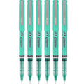 Pilot Precise V7 Rolling Ball Stick Pen With Liquid Ink, 0.7Mm Fine Point, Harmony Color Collection, 6 Pack (Emerald Green)