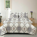 The Home Style Microfiber 140Gsm Reversible Single Bed Ac Comforter With 1 Single Glace Cotton Bedsheet And 1 Piiiow Cover, 60X9