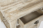Jofran Inc. Artisan's Craft Farmhouse Solid Acacia End Table